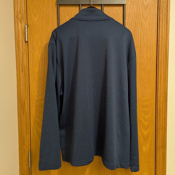 Izod 1/4-Zip Mock Neck Pullover - Picture 4 of 10